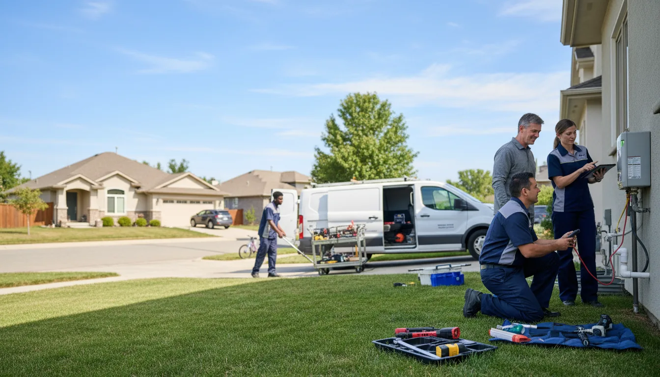 Tankless water heater service in Helen, WV